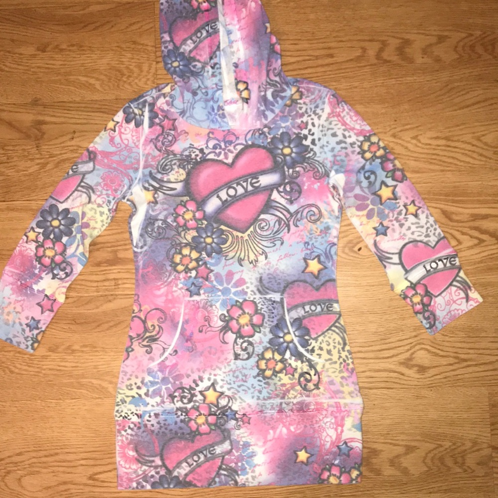 Justice hoodie top